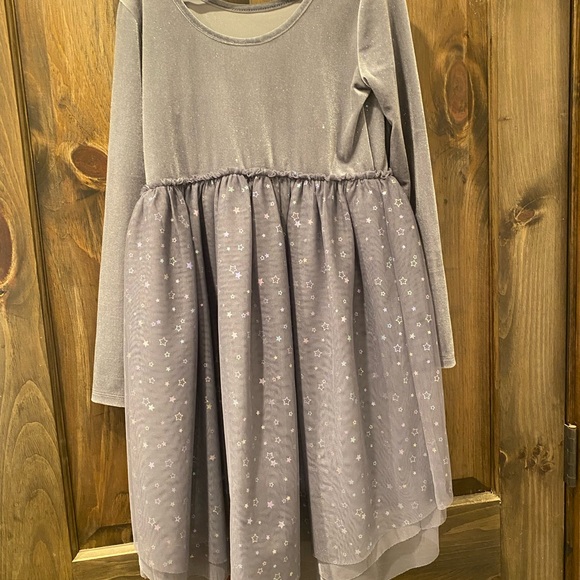 Beautiful Cat & Jack Silver Dress - Picture 2 of 4